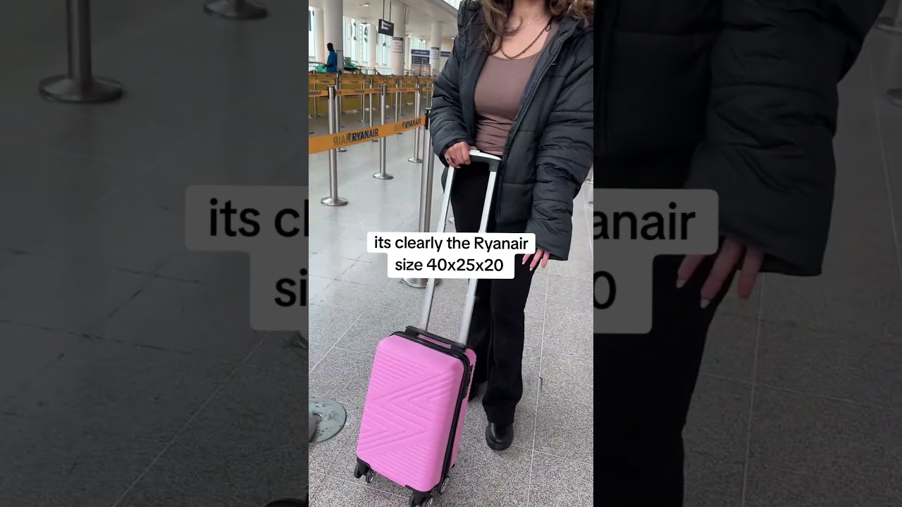 Ryanair Asked Me to Check My Bag… and It FIT! 🎉 | Underseat Luggage You Need!