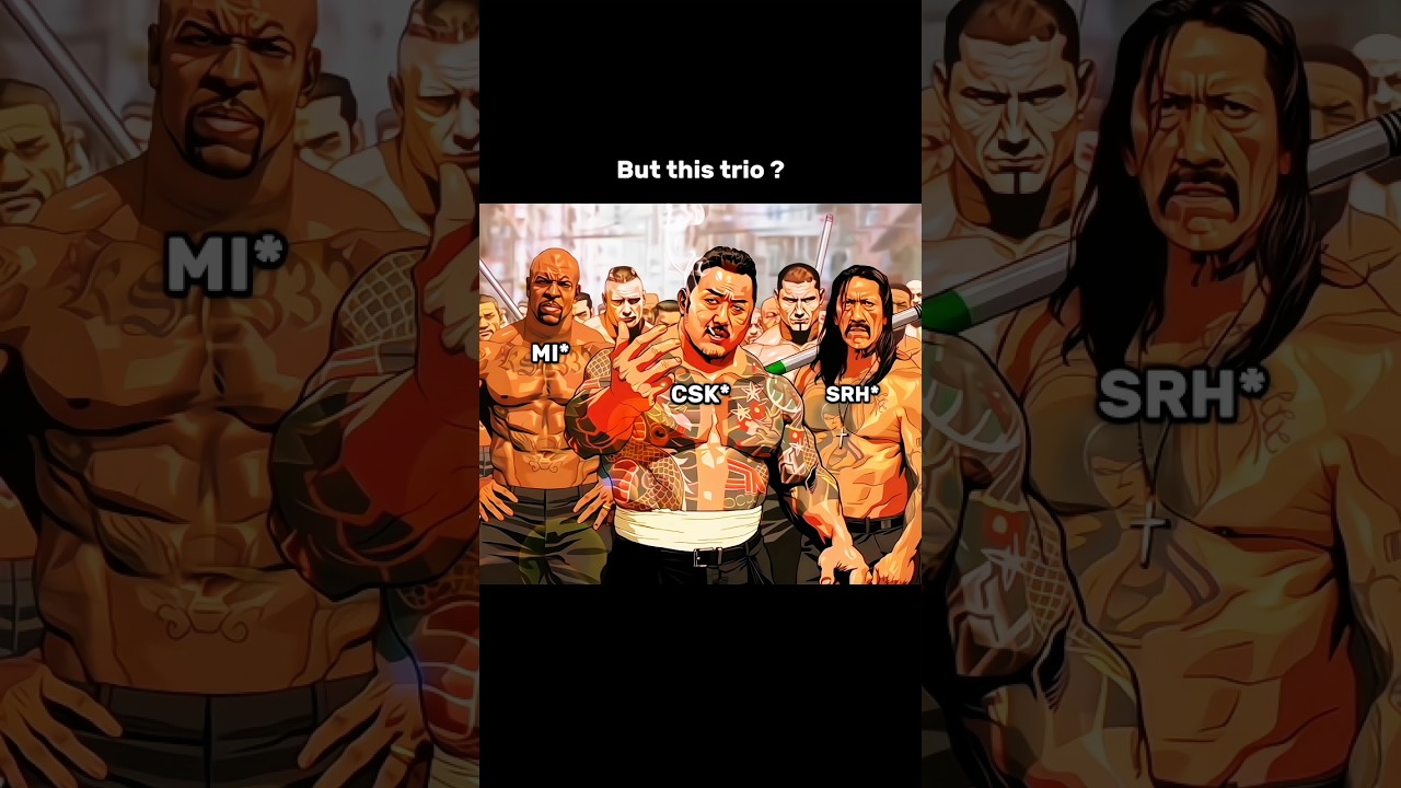 IPL Dragons 🔥 | CSK, SRH & Mumbai Indians