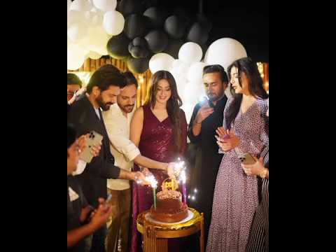 Arooba Mirza celebrate her birthday day party 🥳🎉 with her friends