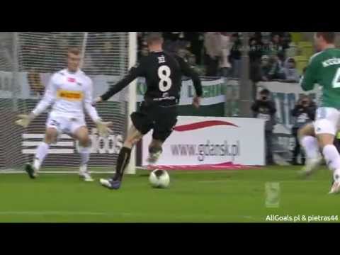 Lechia Gdańsk vs Polonia Warszawa gol na 1-3 Cani | 02.12.20110