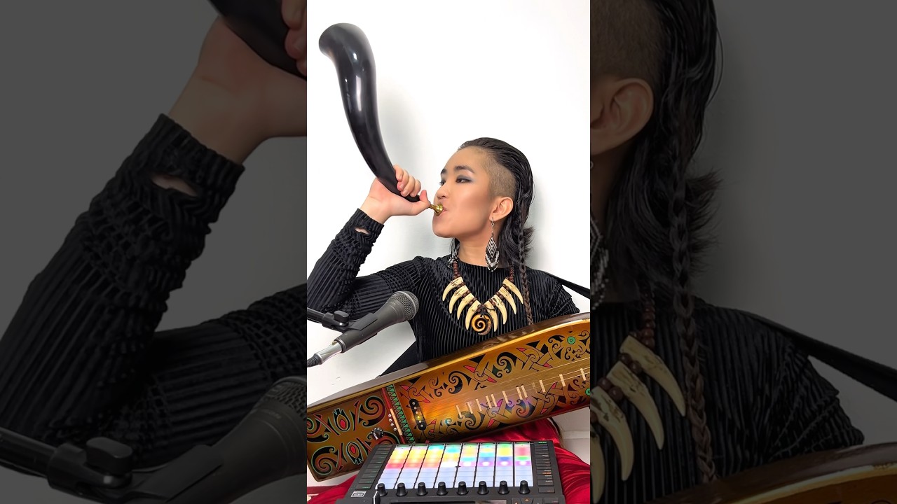 Throat Singing Meets Techno 🎶