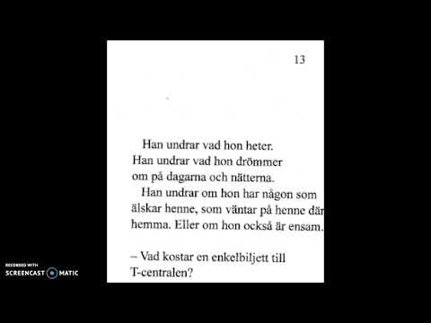 Poeten i glasburen, kapitel 2