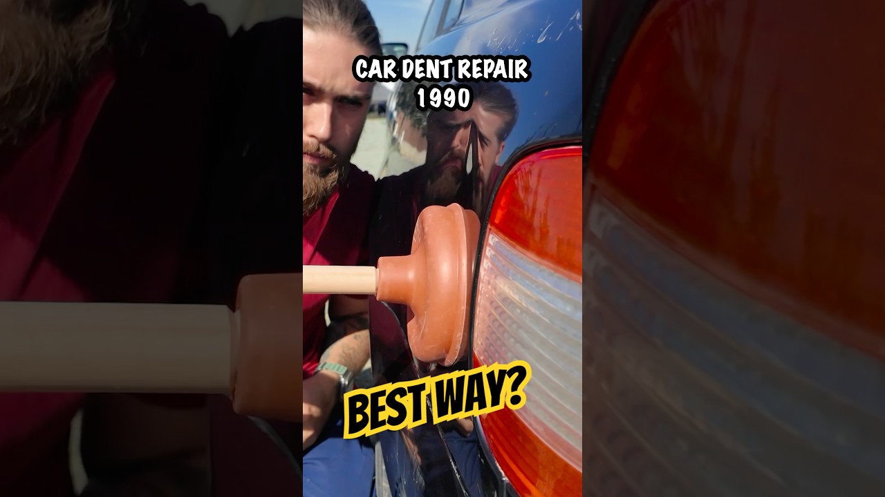 Top 4 Easy Methods to Fix Car Dents at Home 🚗