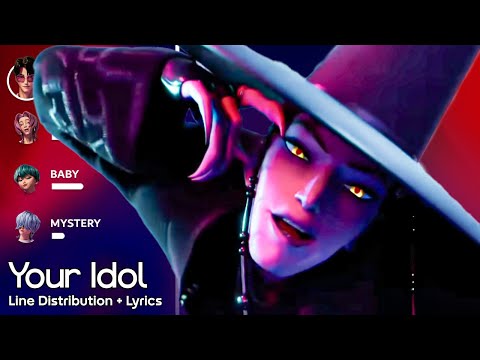 Saja Boys - Your Idol - Line Distribution + Lyrics #sajaboys #netflix #kpop #trending