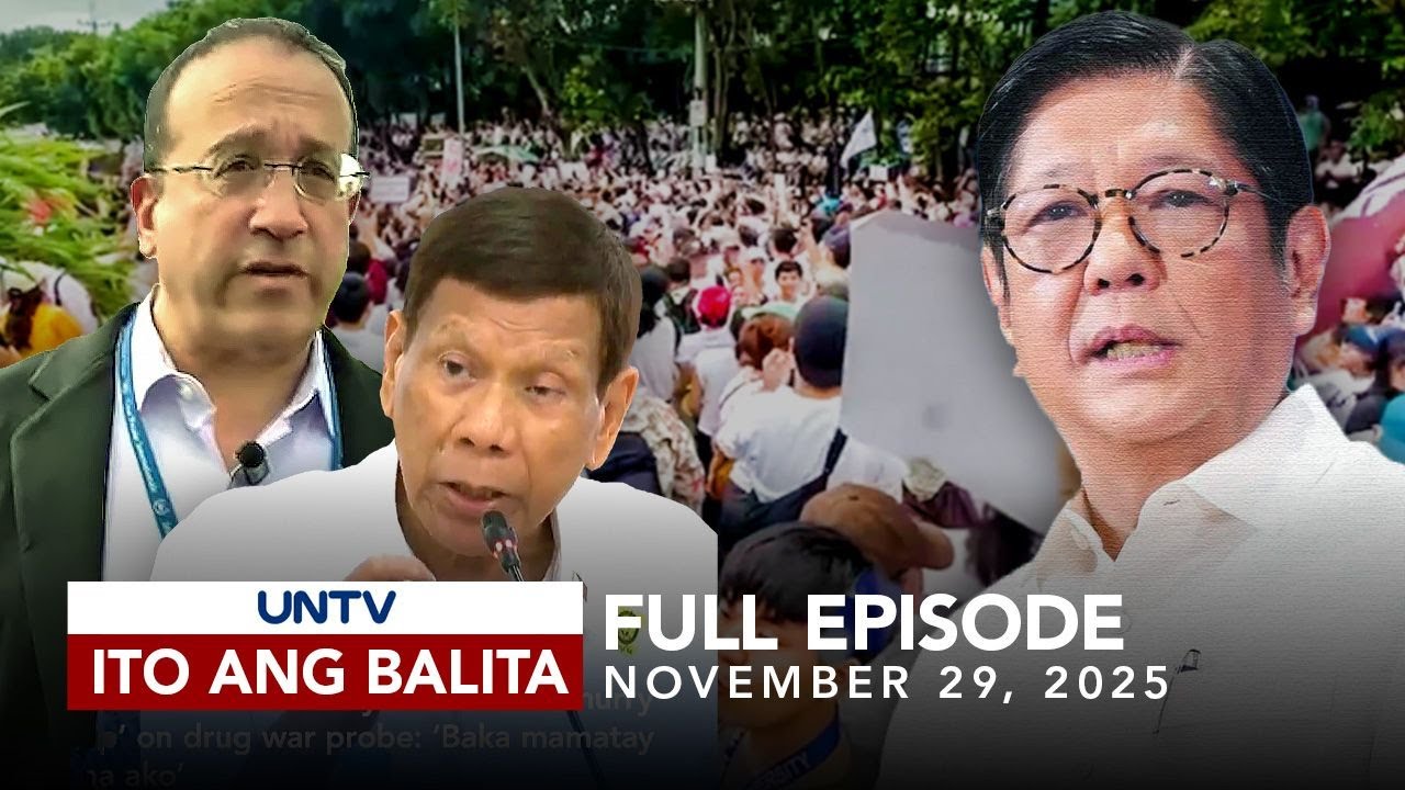 UNTV: Balita Weekend Nov 29, 2025