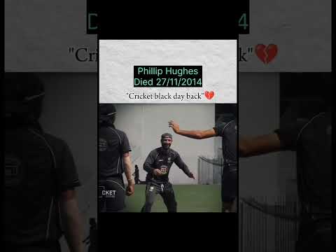 Remembering Phillip Hughes, A very talented cricketer died during a domestic match, #Wear helmet