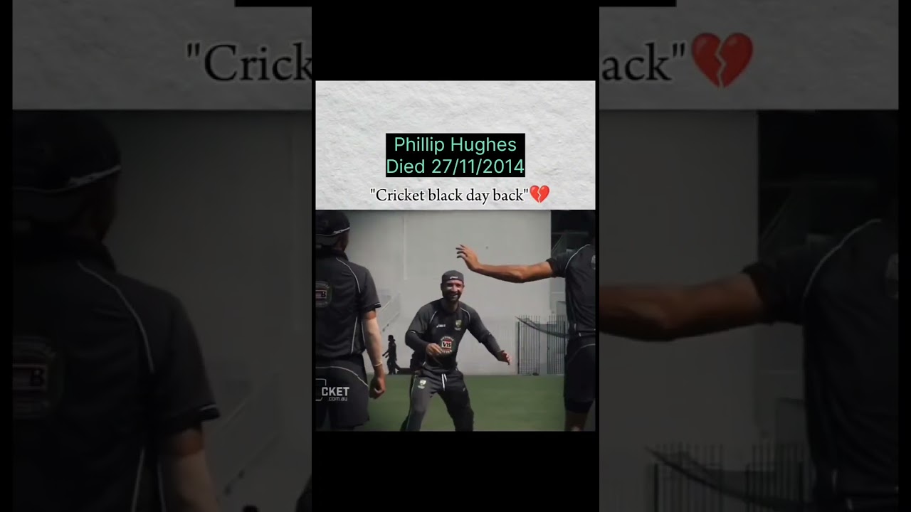 Remembering Phillip Hughes 🏏