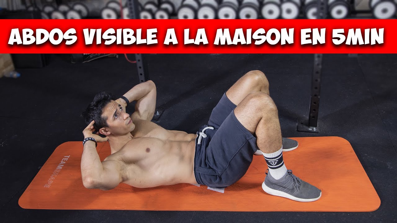 Programme Abdos Maison en 5 Min 🏋️♀️