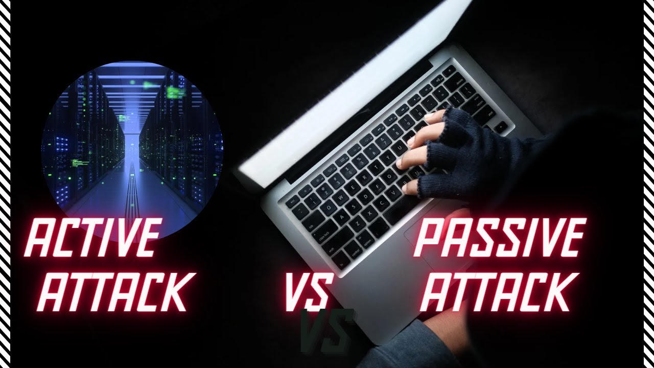 Cybersecurity Threats Explained: Active vs. Passive Attacks 🔒