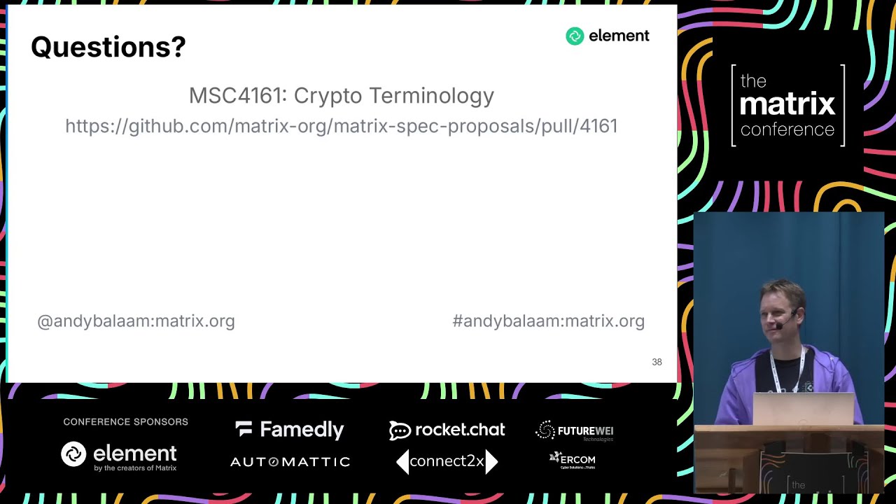 Understanding Dual Passwords and Encryption in Matrix