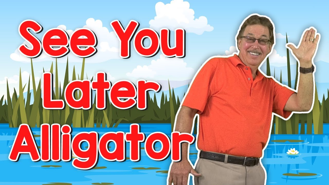End of Day Song for Kids 🎶 | 'See You Later Alligator' by Jack Hartmann