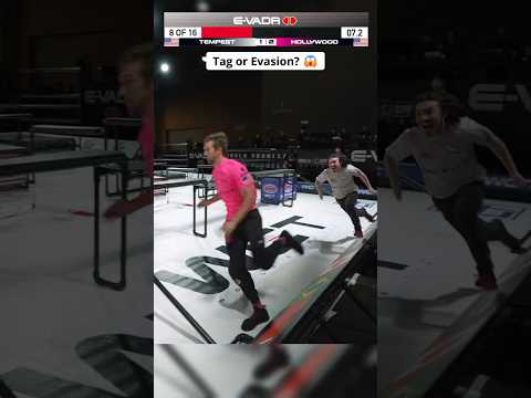 Tag or Evasion? 😱 #parkour #wct #sport