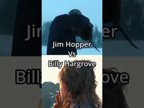Jim Hopper Vs Billy Hargrove [Who Is Stronger] #shorts | #strangerthings