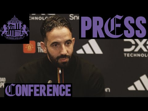 Ruben Amorim Pre-Sunderland | Press Conference 🎙️