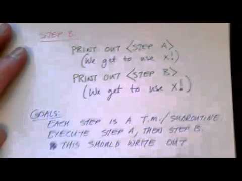 Turing Machine That Describes Itself 🖥️