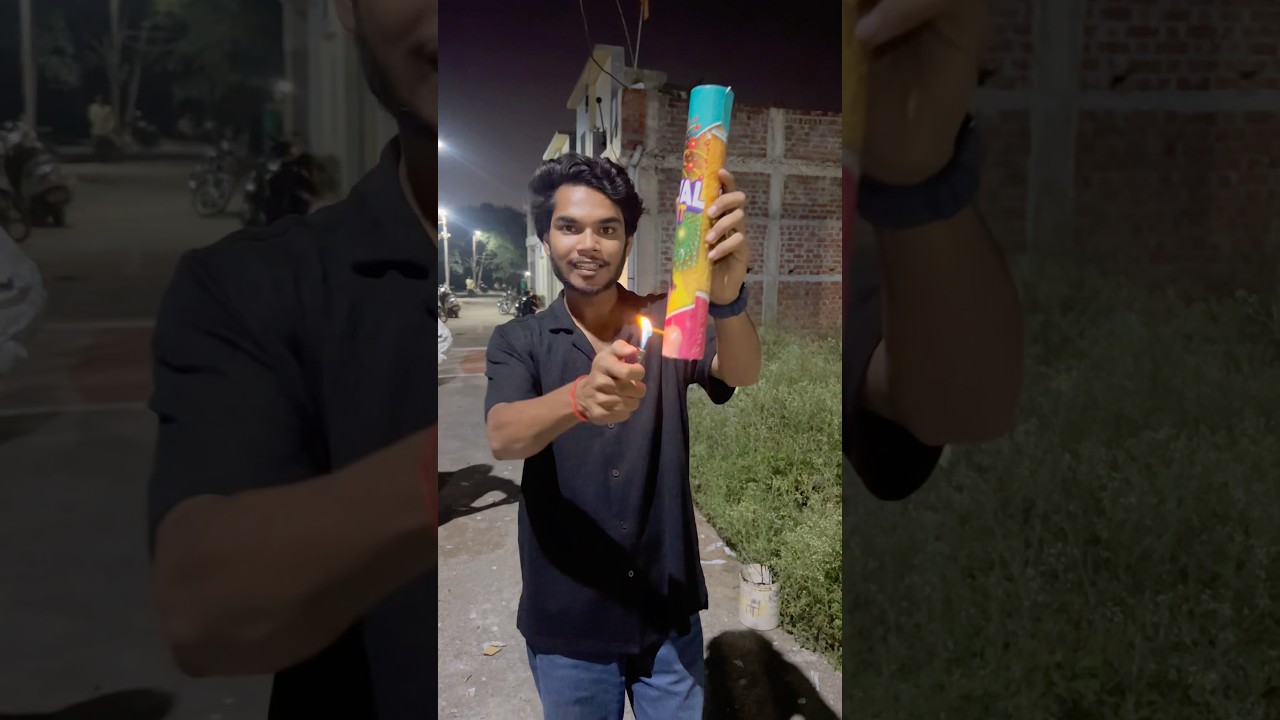 ulta sky shot diwali pataka l Happy Diwali 2025 l #shorts