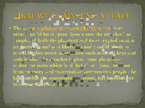 Cryptanalysis (Information Security)