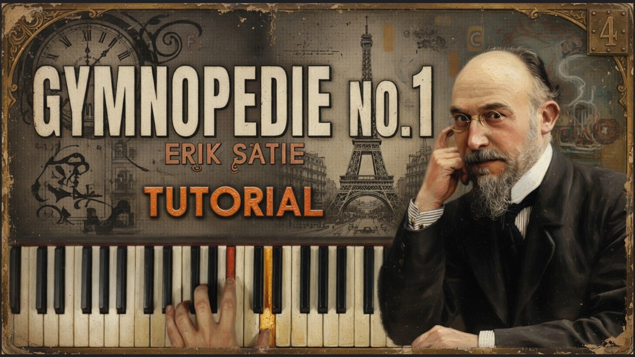 Satie's Gymnopedie No. 1 Piano Tutorial 🎹