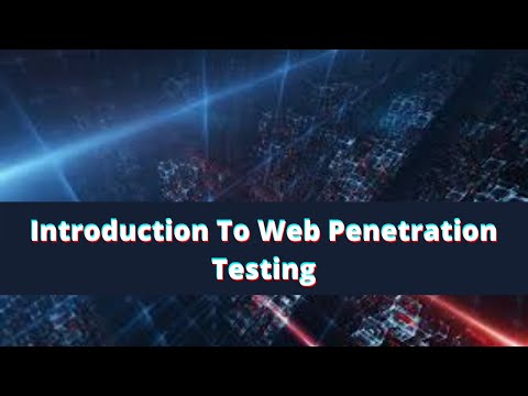 Introduction To web penetration testing | Craw Security #penetrationtesting #penetration