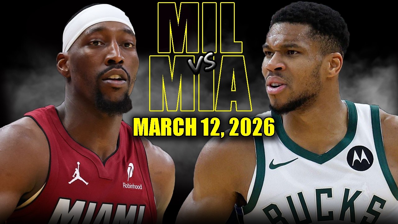 Milwaukee Bucks vs Miami Heat Full Game Highlights – March 12, 2026 | NBA Season