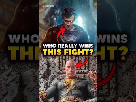 Henry Cavill’s Superman vs Black Adam: Who Really Wins? #superman