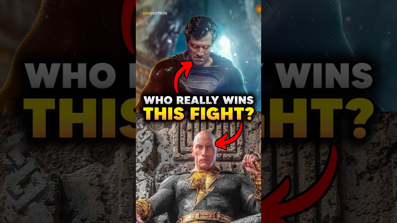 Henry Cavill’s Superman vs Black Adam: Who Wins?