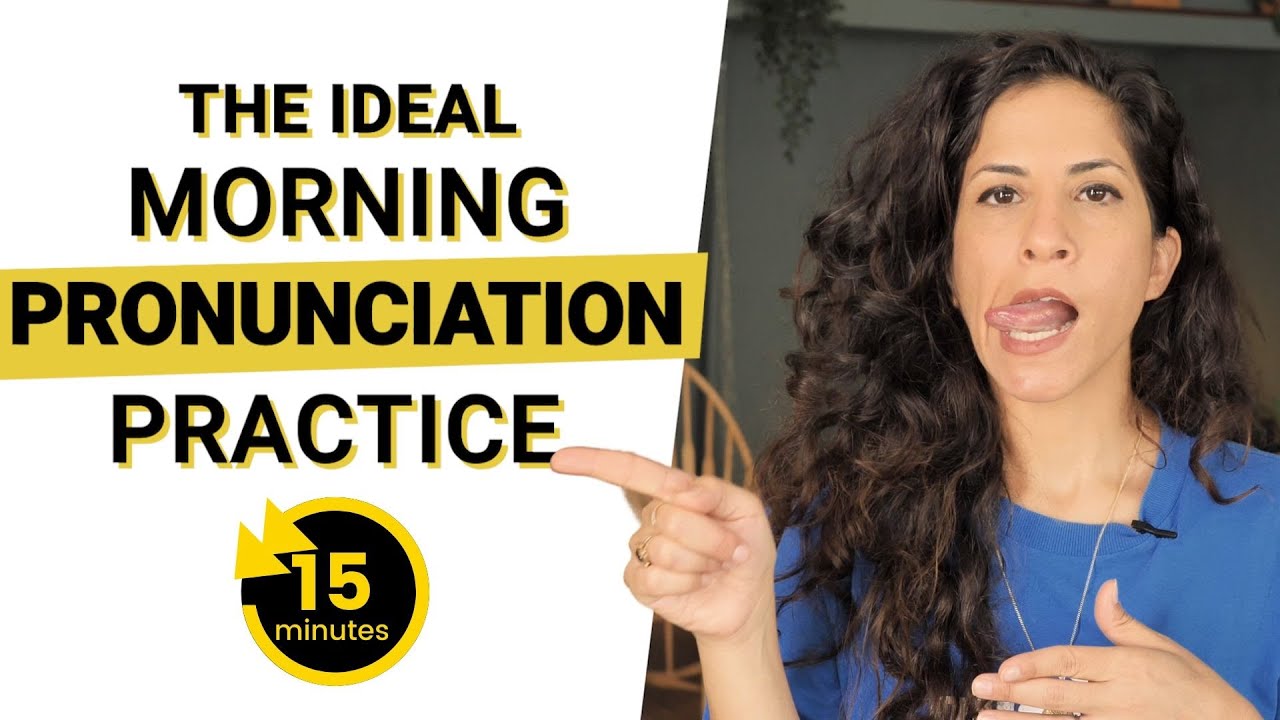 15-Minute Morning Pronunciation Practice for English Learners