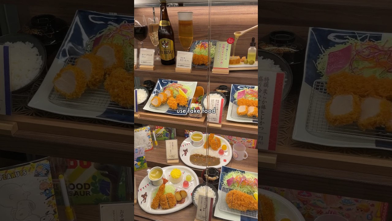 Fake Food in Japan: Beautiful & Realistic 🍣