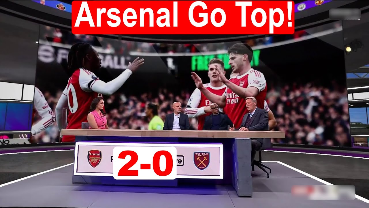 Arsenal Secures 2-0 Win Over West Ham | Rice & Saka Shine in Post-Match Analysis β½