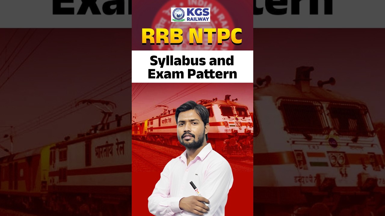 RRB NTPC Syllabus & Exam Pattern π by Khan Sir