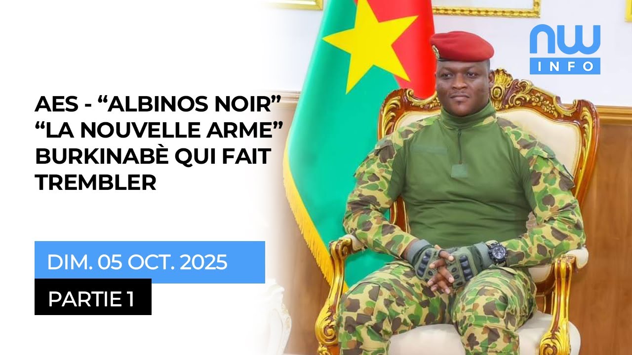 AES - 'ALBINOS NOIR': La Nouvelle Arme Burkinabè Qui Fait Trembler 💥 - Partie 1