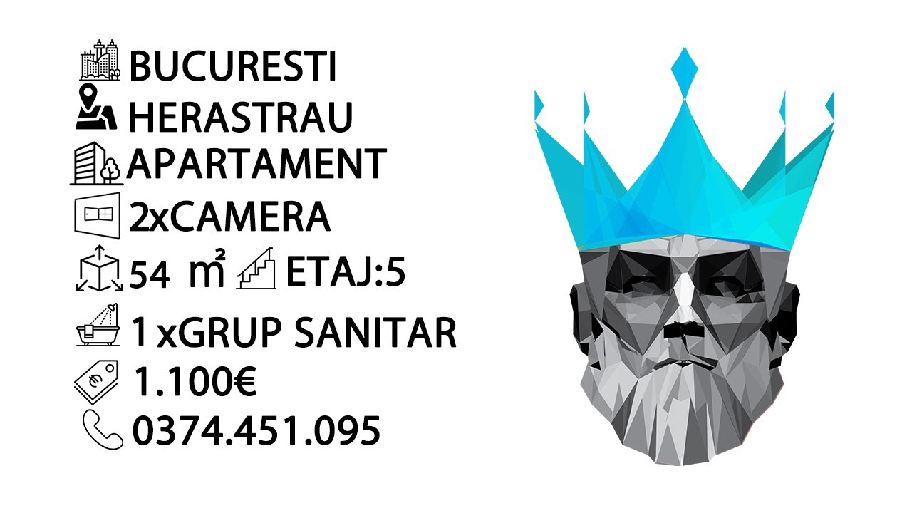 Apartament 2 camere Herastrau, parcare & terasă 🏡