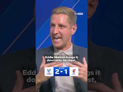 Michael Dawson's live reaction to Eddie Nketiah's dramatic winner against Liverpool! 🤯🎙️