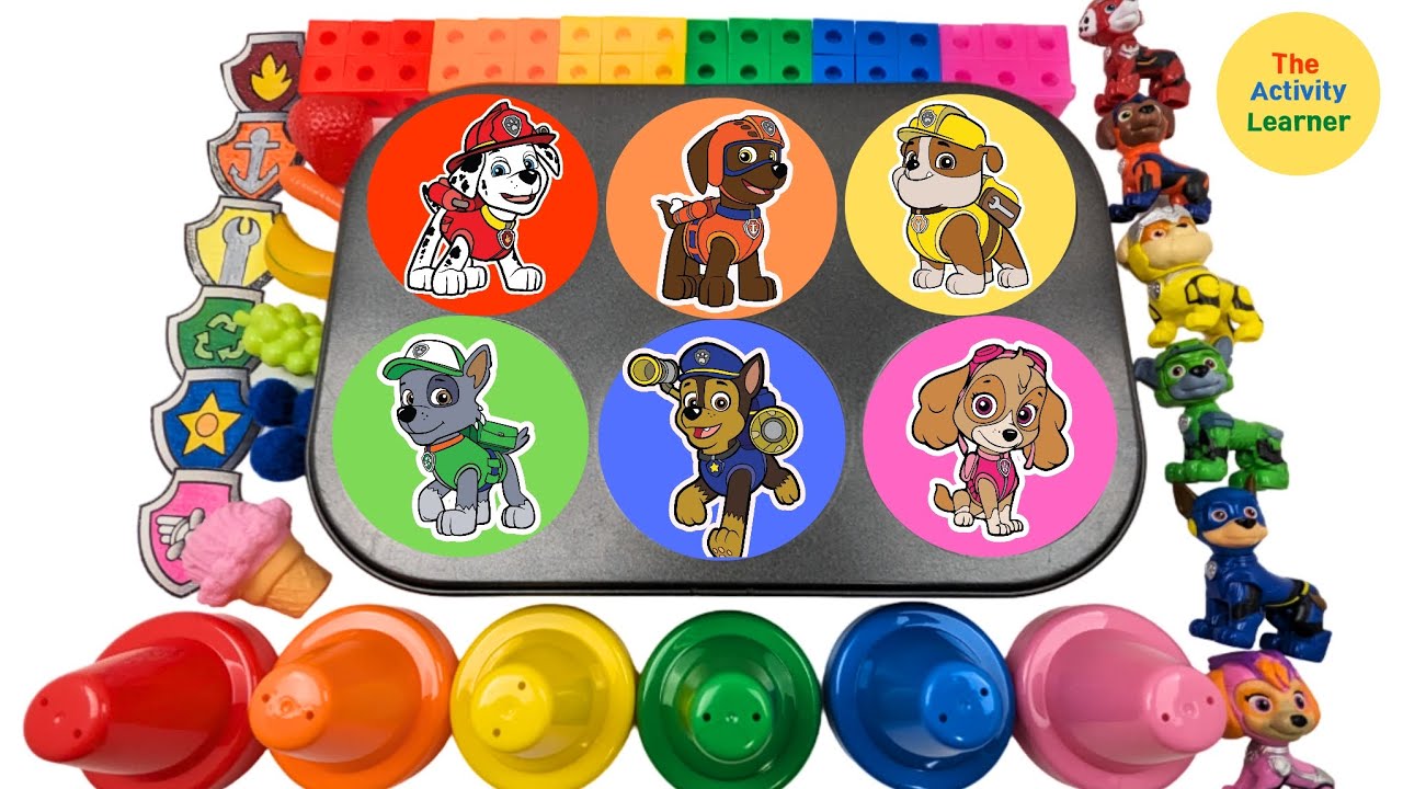 Paw Patrol Learning Videos | Learn Colors, Numbers, Patterns | Educational Videos for Toddlers