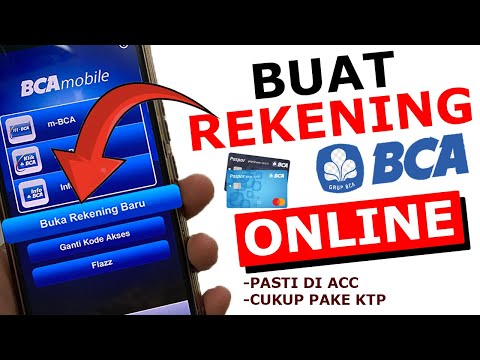 CARA BUKA REKENING BCA ONLINE TERBARU | BUKA REKENING BCA MOBILE DI HP