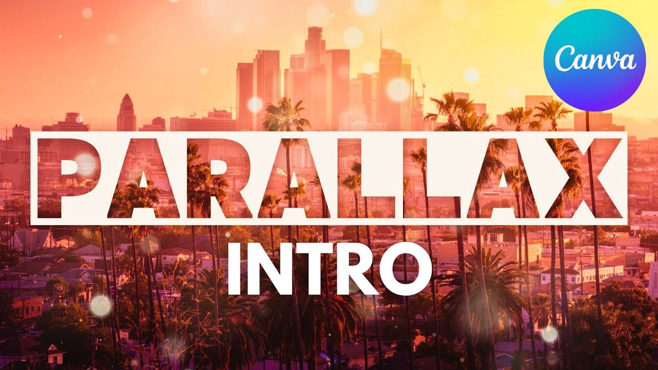 Create a Parallax YouTube Intro in Canva 🎥