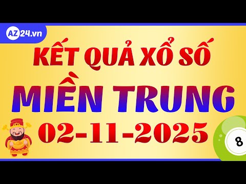 Xổ số miền Trung ngày 2 tháng 11 - XSMT - SXMT - Kết quả xổ số kiến thiết miền Trung chủ nhật