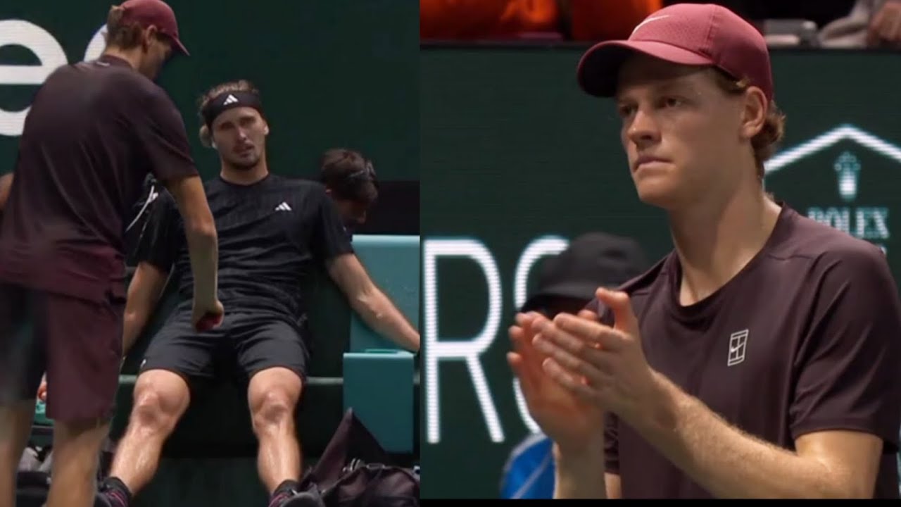 Heartwarming Moment: Sinner Consoles Zverev After Semi-Final Loss 🎾