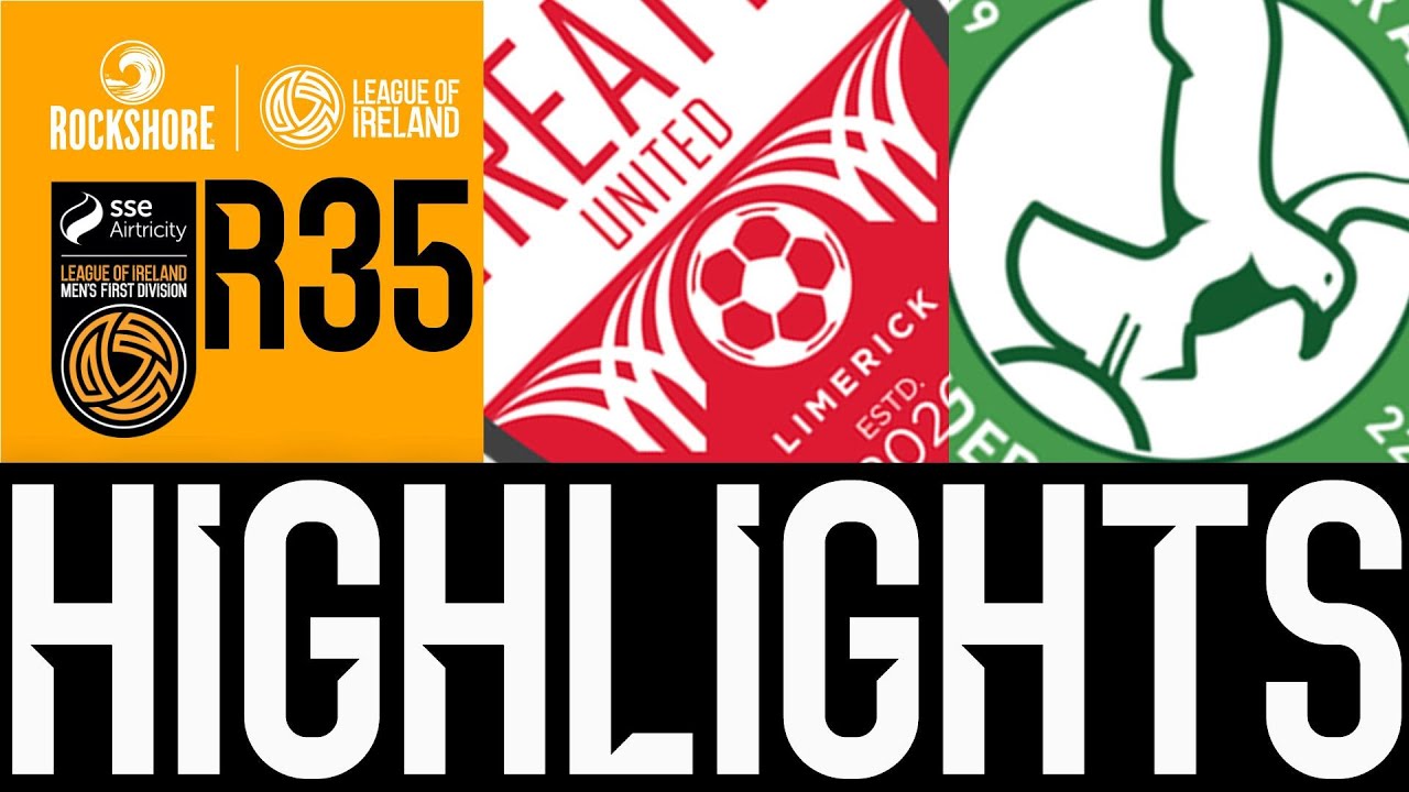 Treaty United Edges Bray Wanderers 2-1 in Crucial Match | SSE Airtricity Men's First Division Highlights