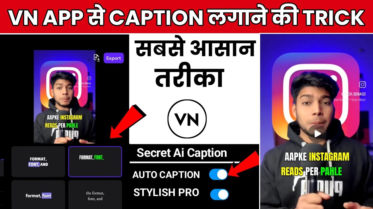 Vn New Free Auto Caption Generator 🤩
