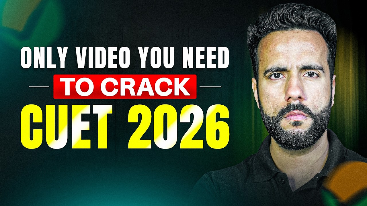CUET 2026 Exam Guide ⚡ | From Preparation to Selection