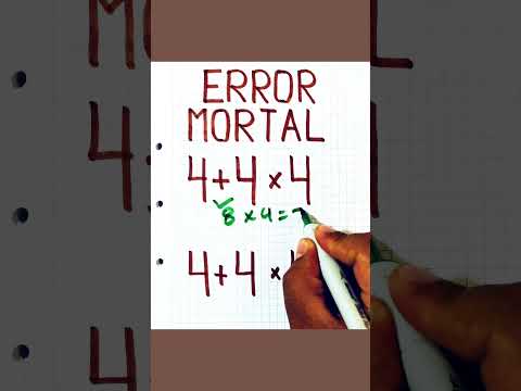 Error Mortal #matematicas #exponenciales #maths #algebraicamente #matemática #mathematica