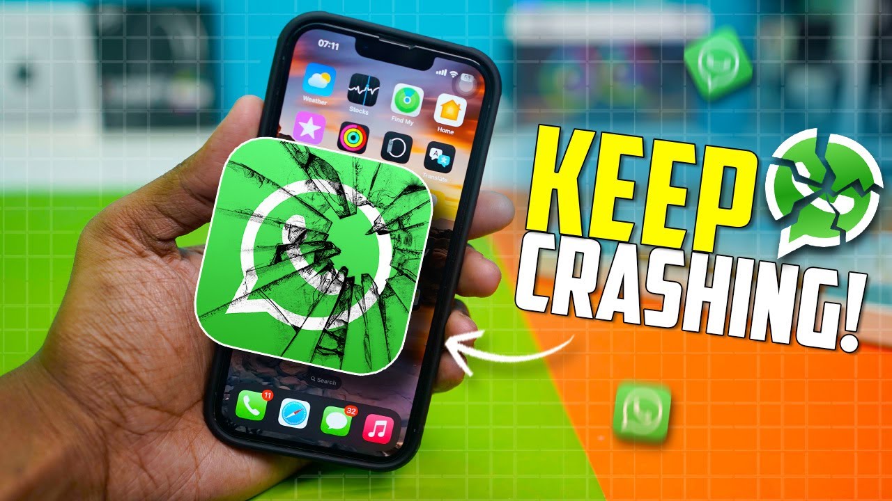 Fix WhatsApp Keeps Crashing on iPhone | WhatsApp Not Opening or Stuck
