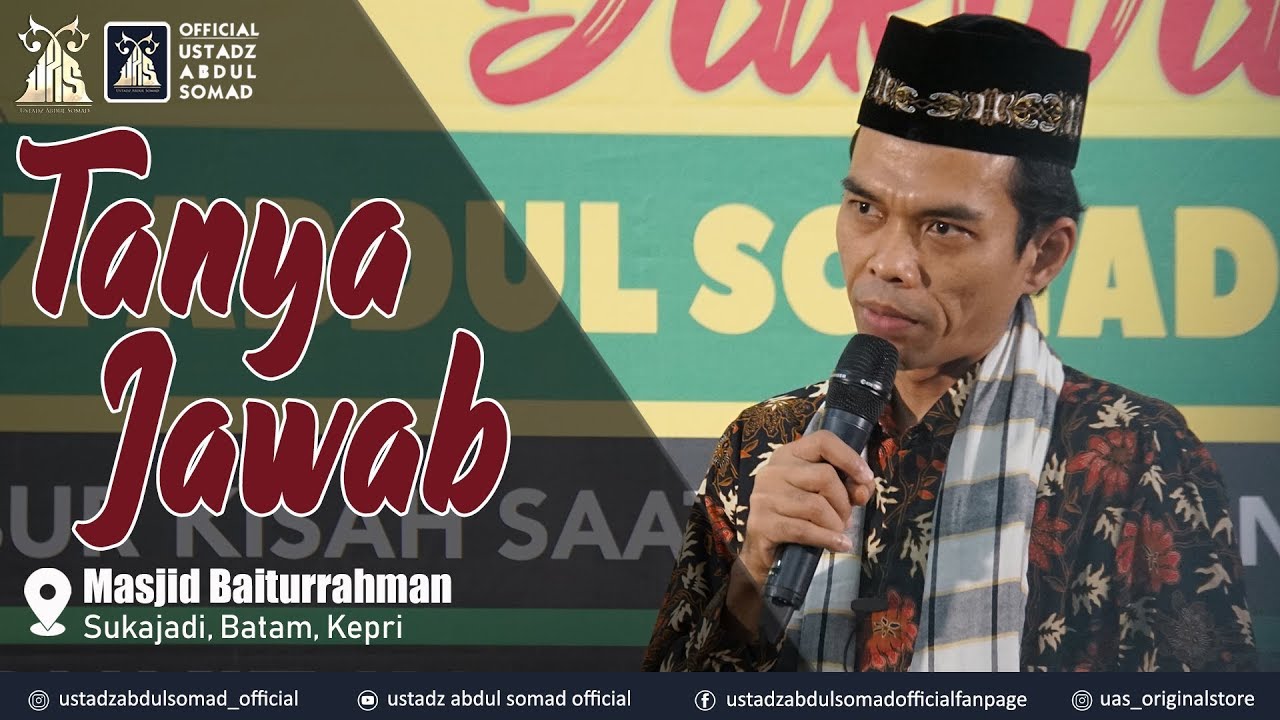 Tanya Jawab & Wakaf di Masjid Sukajadi Batam 🕌