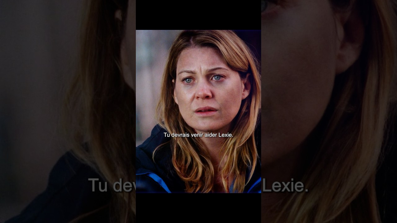 Le titre de cette série télévisée est :Grey’s Anatomy S8E24#film #movieclips