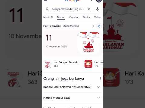 Hitung Mundur Hari Pahlawan 2025.Gak Kerasa Tinggal 11 Hari Lagi Kita Akan Menuju Hari Pahlawan 2025