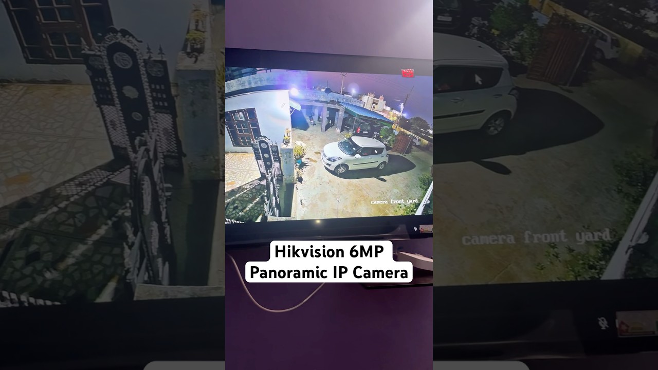 Hikvision 6MP Panoramic IP Camera π·