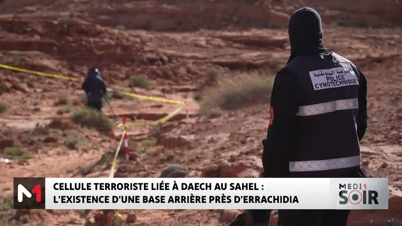 Découverte d'une cache d'armes près d'Errachidia : images de l'opération antiterroriste