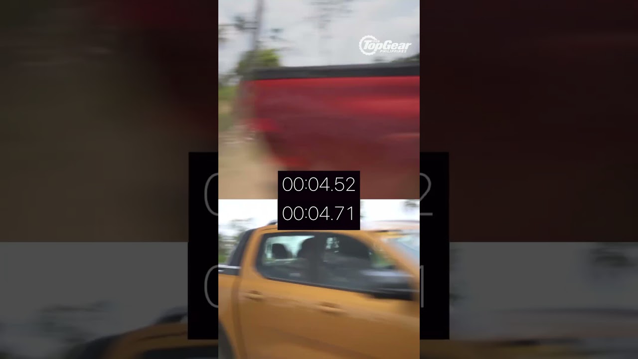 Ford Ranger Wildtrak vs Toyota Hilux GR-S: 0-60kph Speed Test