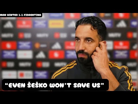Ruben Amorim Issues 15th Place WARNING After United’s Draw Against Fiorentina - Post Match Interview